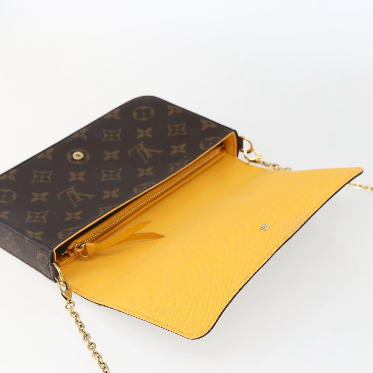 LOUIS VUITTON Monogram Vivienne Pochette Felice Bag M81762 LV Auth 173194SAM