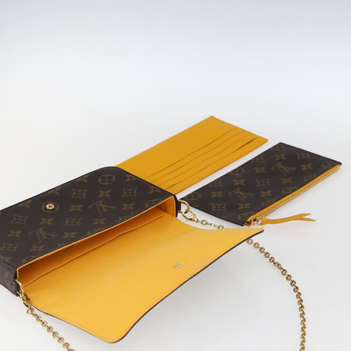 LOUIS VUITTON Monogram Vivienne Pochette Felice Bag M81762 LV Auth 173194SAM