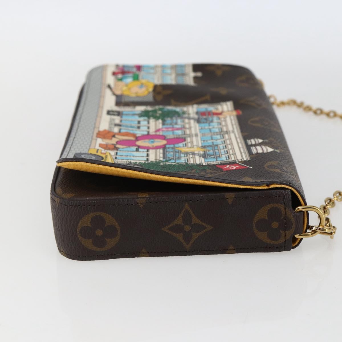 LOUIS VUITTON Monogram Vivienne Pochette Felice Bag M81762 LV Auth 173194SAM