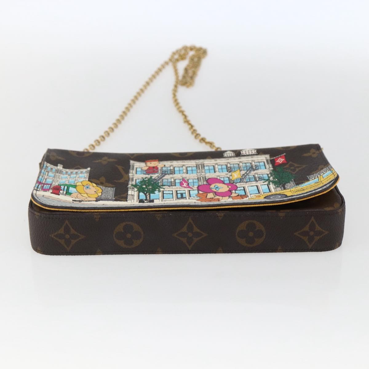 LOUIS VUITTON Monogram Vivienne Pochette Felice Bag M81762 LV Auth 173194SAM