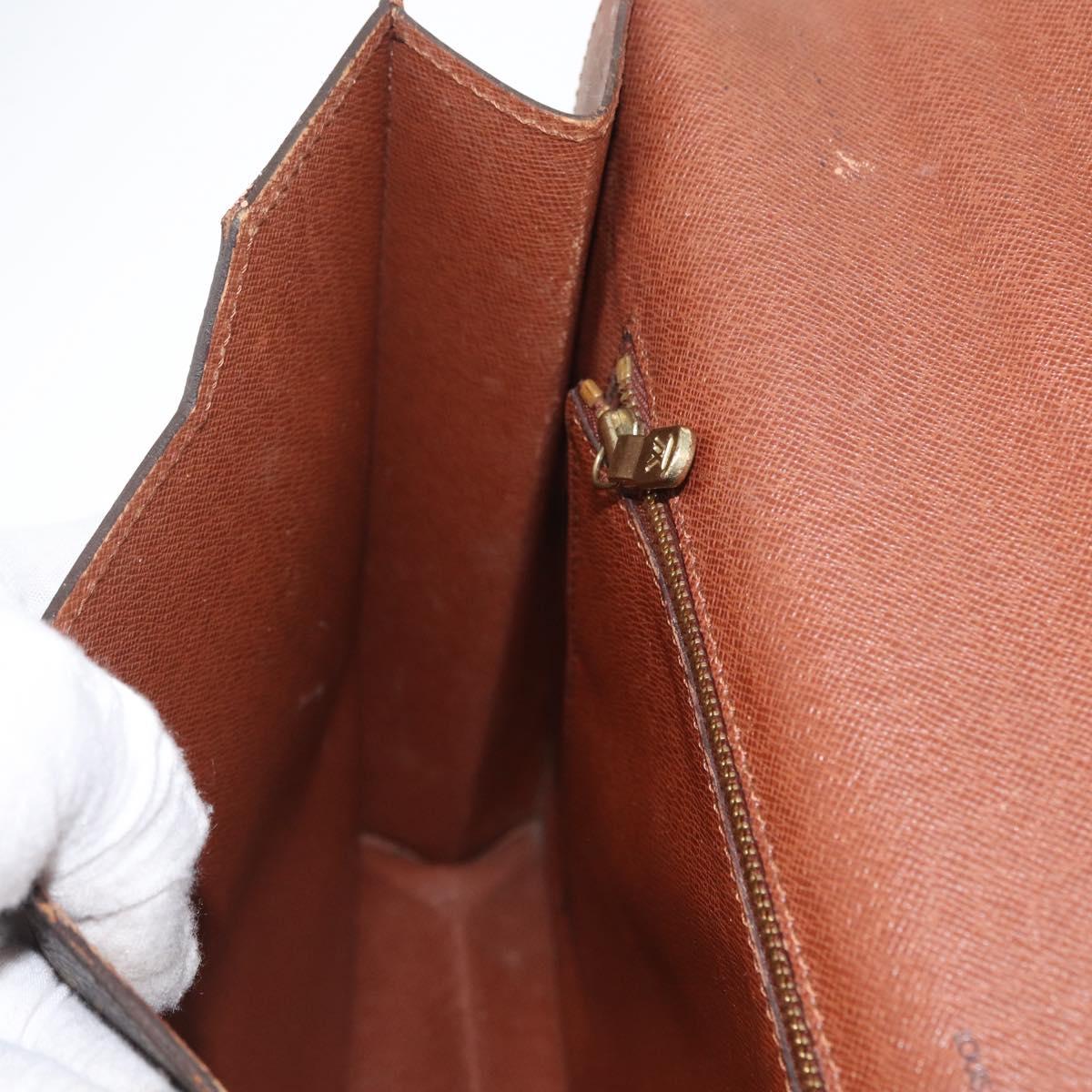 LOUIS VUITTON Monogram Porte Documents Bandouliere Bag M53338 LV Auth 173204