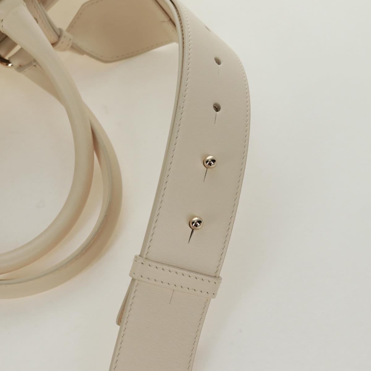 BVLGARI Bag Canvas 2way MARY KATRANTZOU Collaboration White Gold Auth 173206M