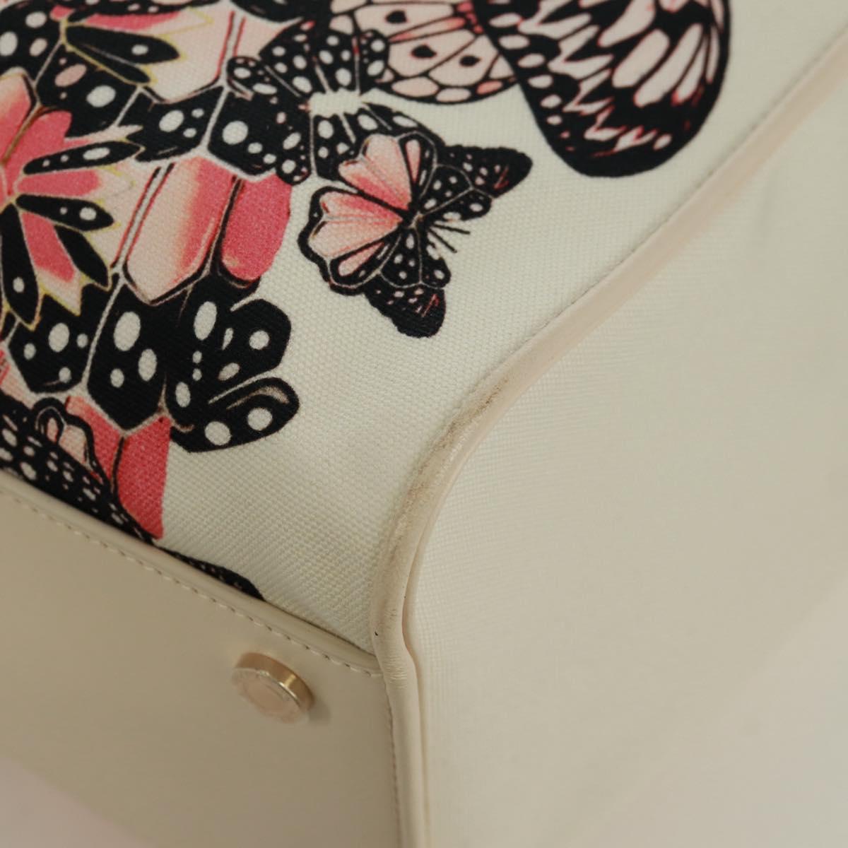 BVLGARI Bag Canvas 2way MARY KATRANTZOU Collaboration White Gold Auth 173206M