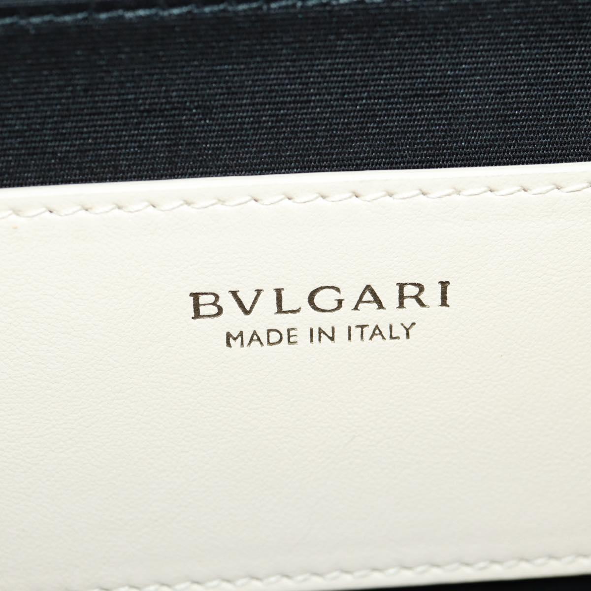 BVLGARI Bag Canvas 2way MARY KATRANTZOU Collaboration White Gold Auth 173206M