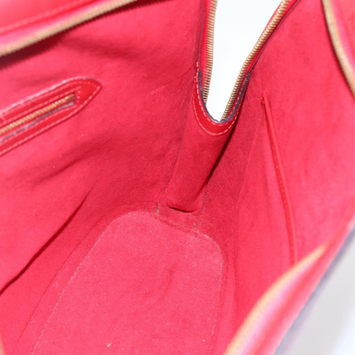 LOUIS VUITTON Epi Lussac Shoulder Bag Red M52287 LV Auth 173207