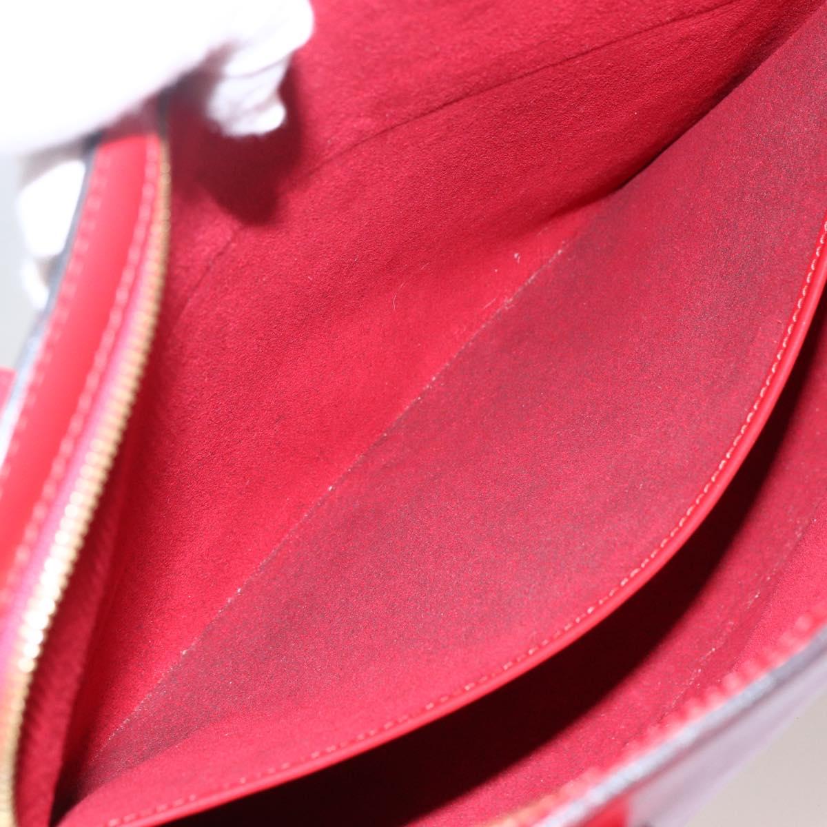 LOUIS VUITTON Epi Lussac Shoulder Bag Red M52287 LV Auth 173207