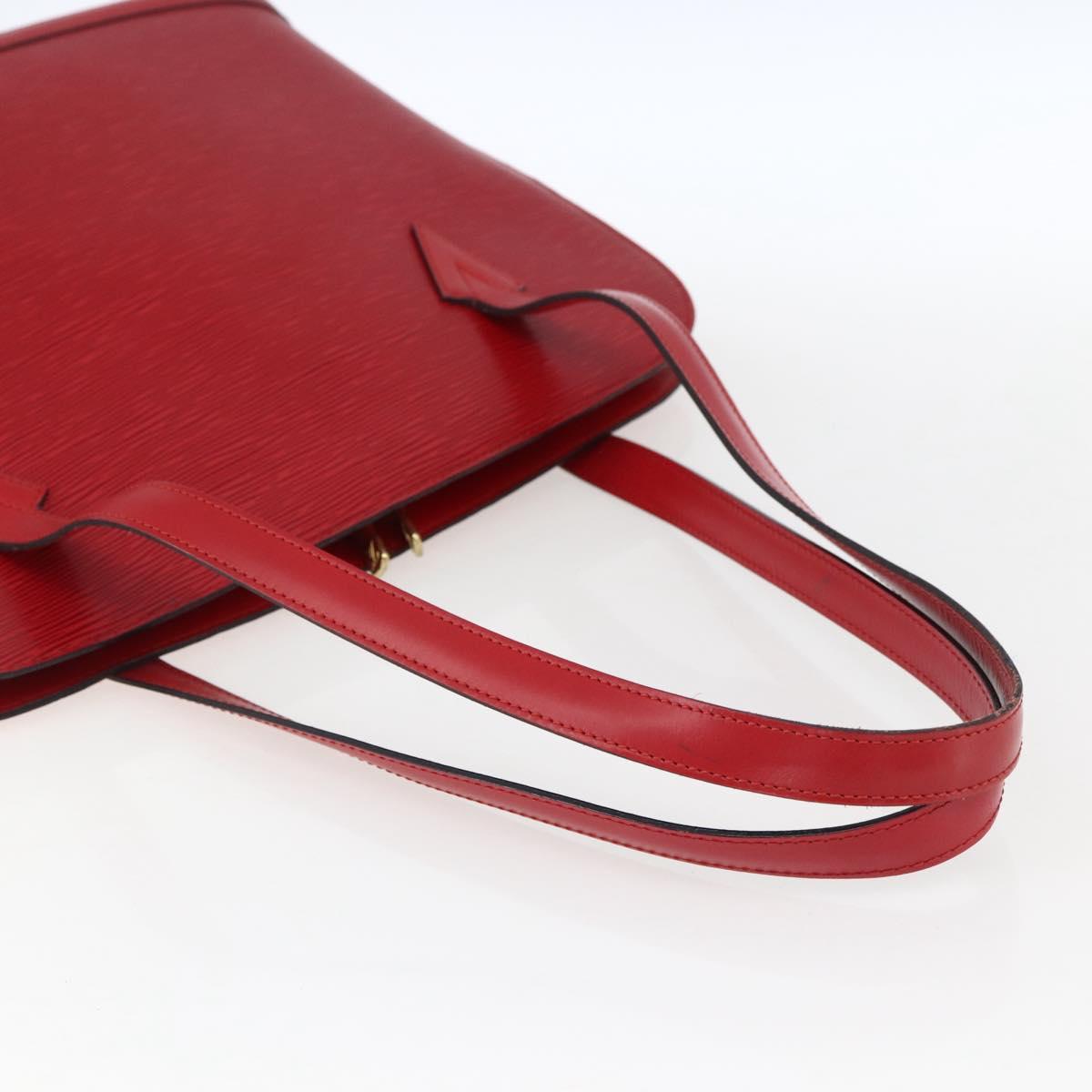 LOUIS VUITTON Epi Lussac Shoulder Bag Red M52287 LV Auth 173207