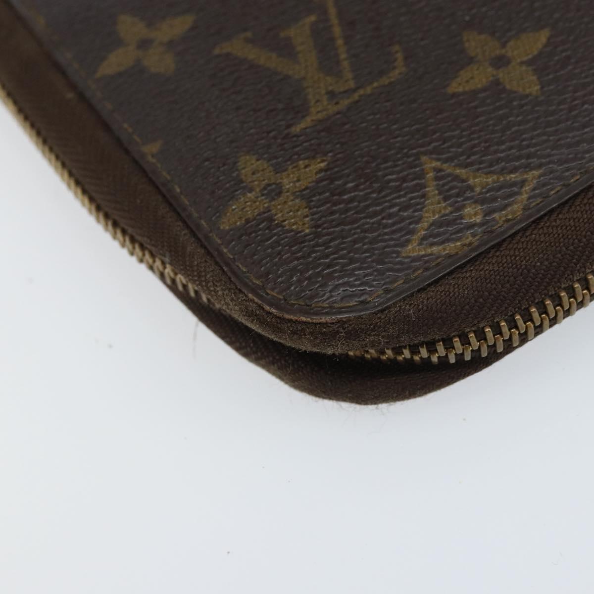 LOUIS VUITTON Monogram Poche Escapade Travel Case M60113 LV Auth 173221