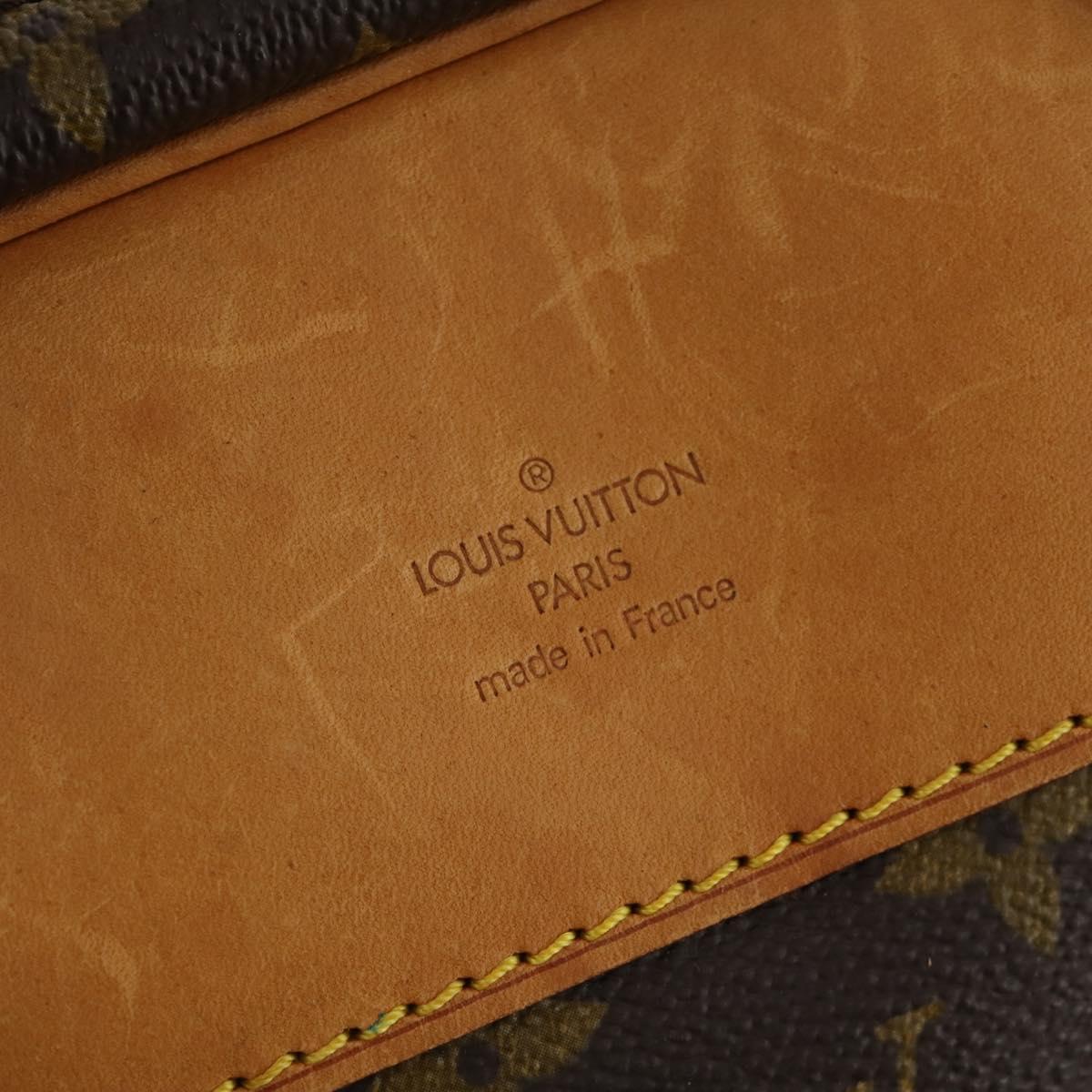 LOUIS VUITTON Monogram Alize 1 Posh Boston Bag M41393 LV Auth 173232