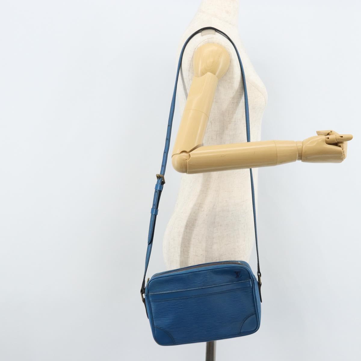 LOUIS VUITTON Epi Trocadero 23 Shoulder Bag Blue M52305 LV Auth 173247