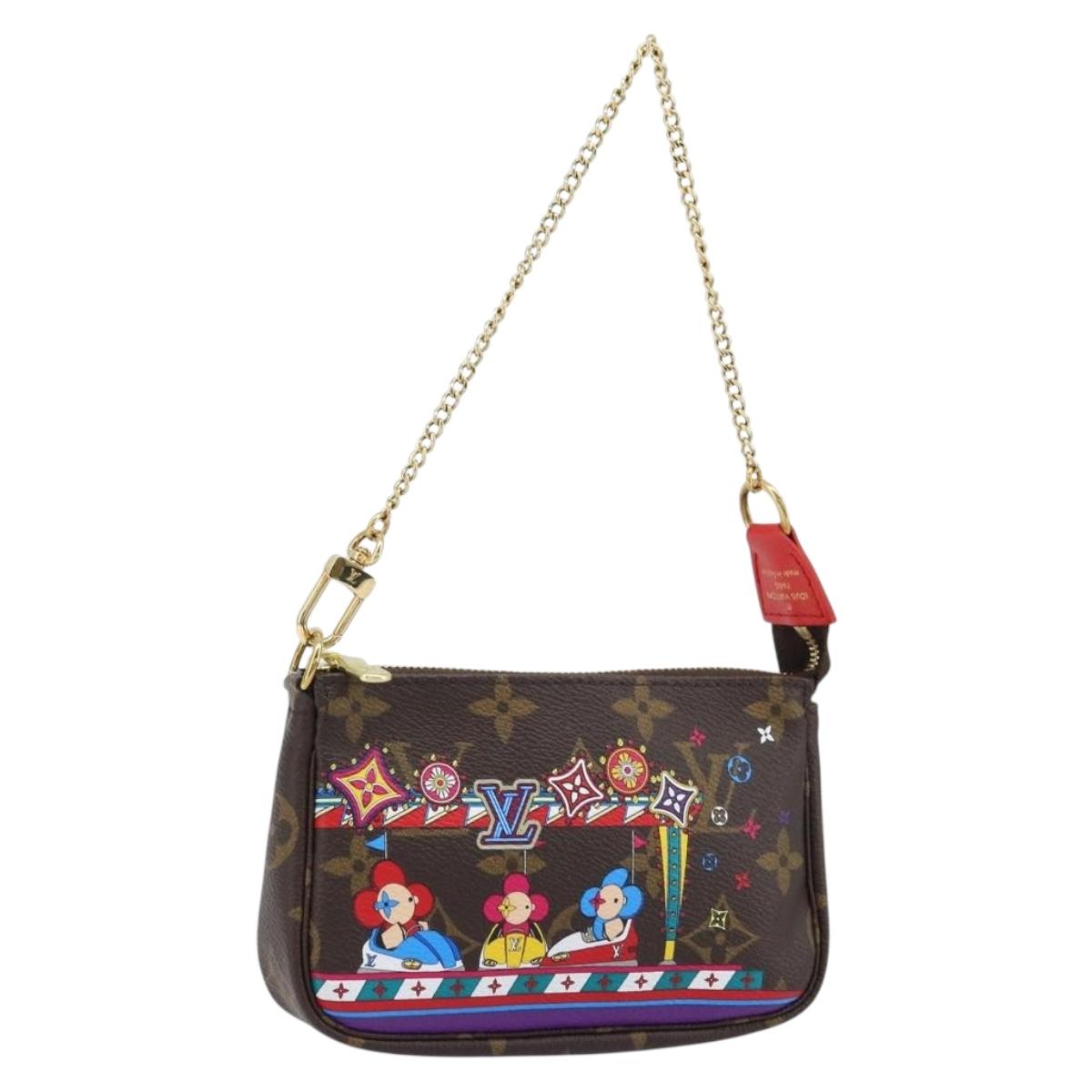 LOUIS VUITTON Vivienne Mini Pochette Accessoires Pouch M69976 LV Auth 173256SAM