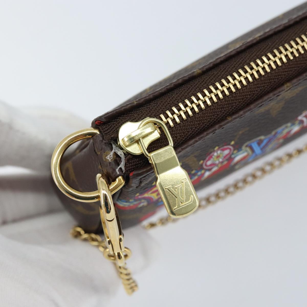 LOUIS VUITTON Vivienne Mini Pochette Accessoires Pouch M69976 LV Auth 173256SAM