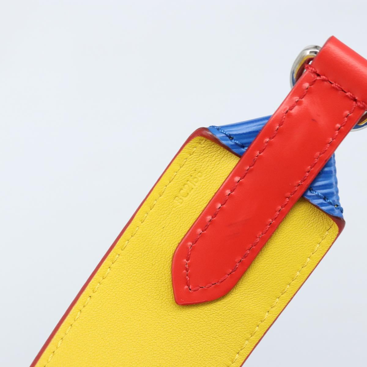 LOUIS VUITTON Epi Shoulder Strap 98m Blue LV Auth 173264V
