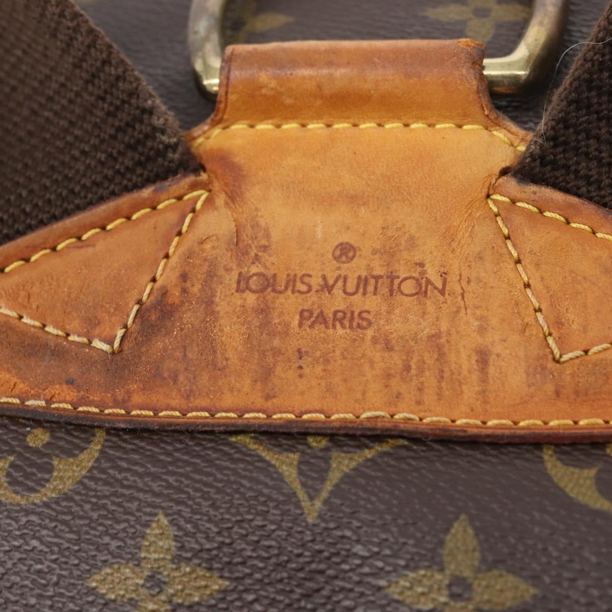 LOUIS VUITTON Monogram Montsouris GM Backpack M51135 LV Auth 173306