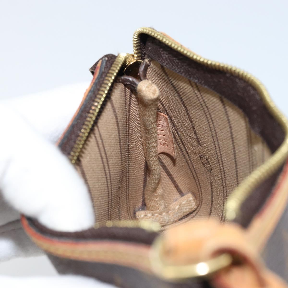 LOUIS VUITTON Monogram Mini Pochette Delight Full Pouch M40309 LV Auth 173318V