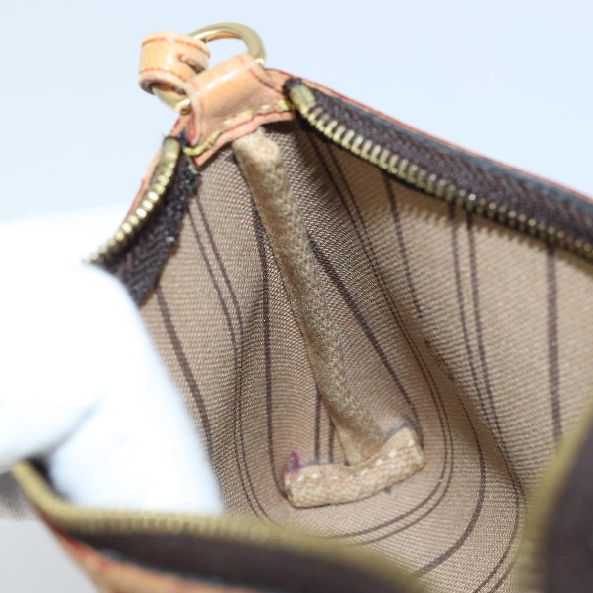 LOUIS VUITTON Monogram Mini Pochette Delight Full Pouch M40309 LV Auth 173318V
