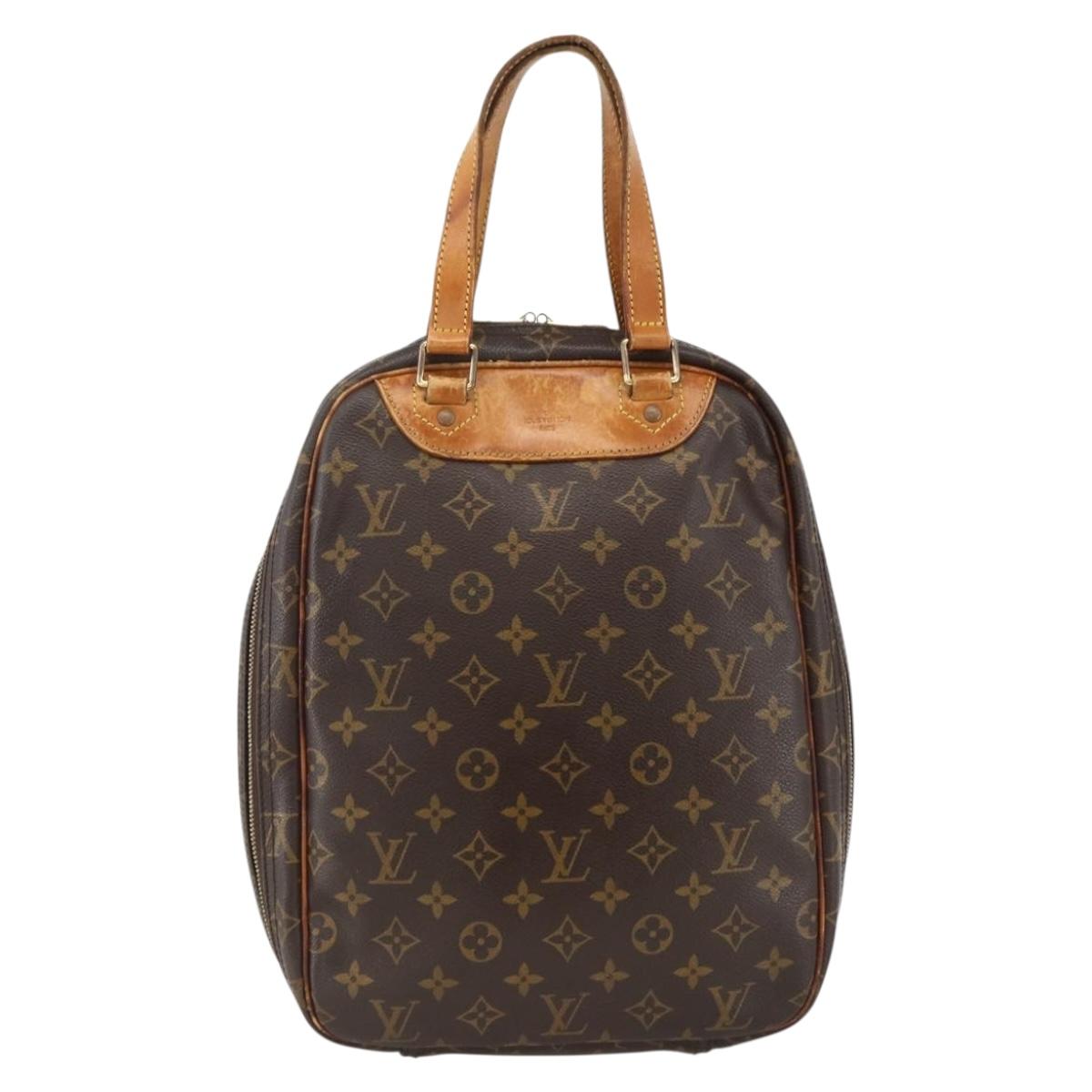 LOUIS VUITTON Monogram Excursion Hand Bag M41450 LV Auth 173386
