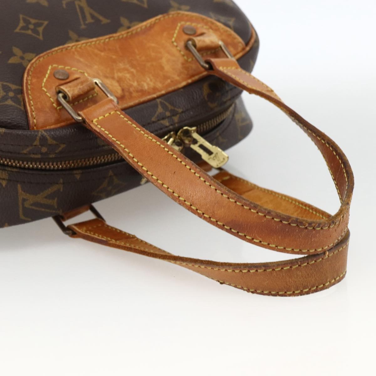 LOUIS VUITTON Monogram Excursion Hand Bag M41450 LV Auth 173386