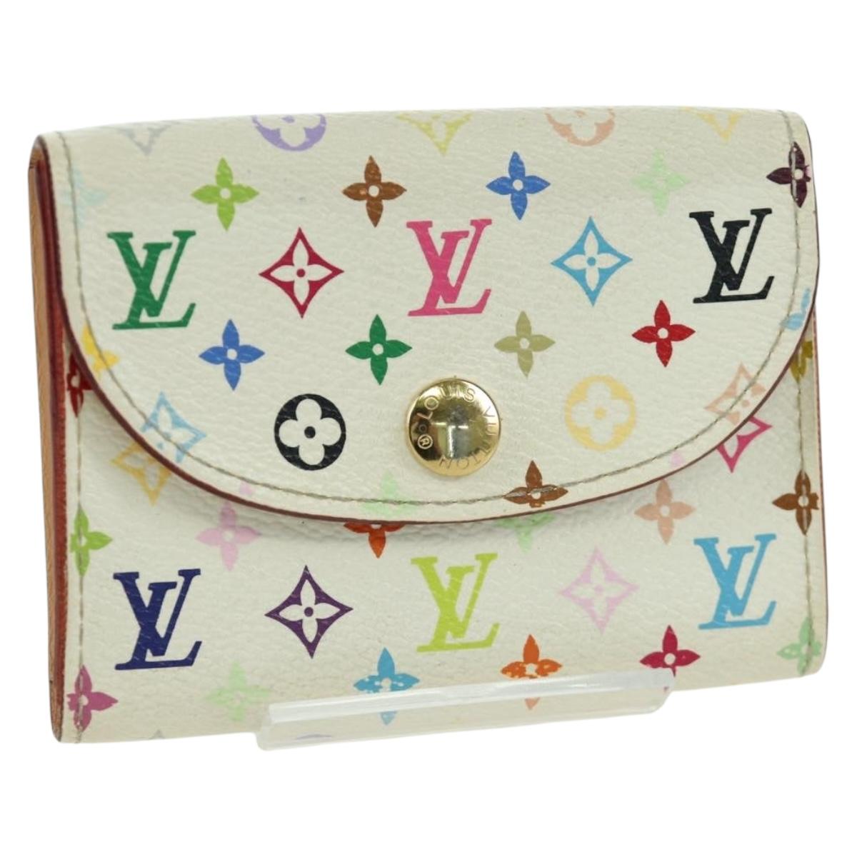 LOUIS VUITTON Multicolor Anvelop Cult De Vuitto Card Case M66557 LV Auth 173397A