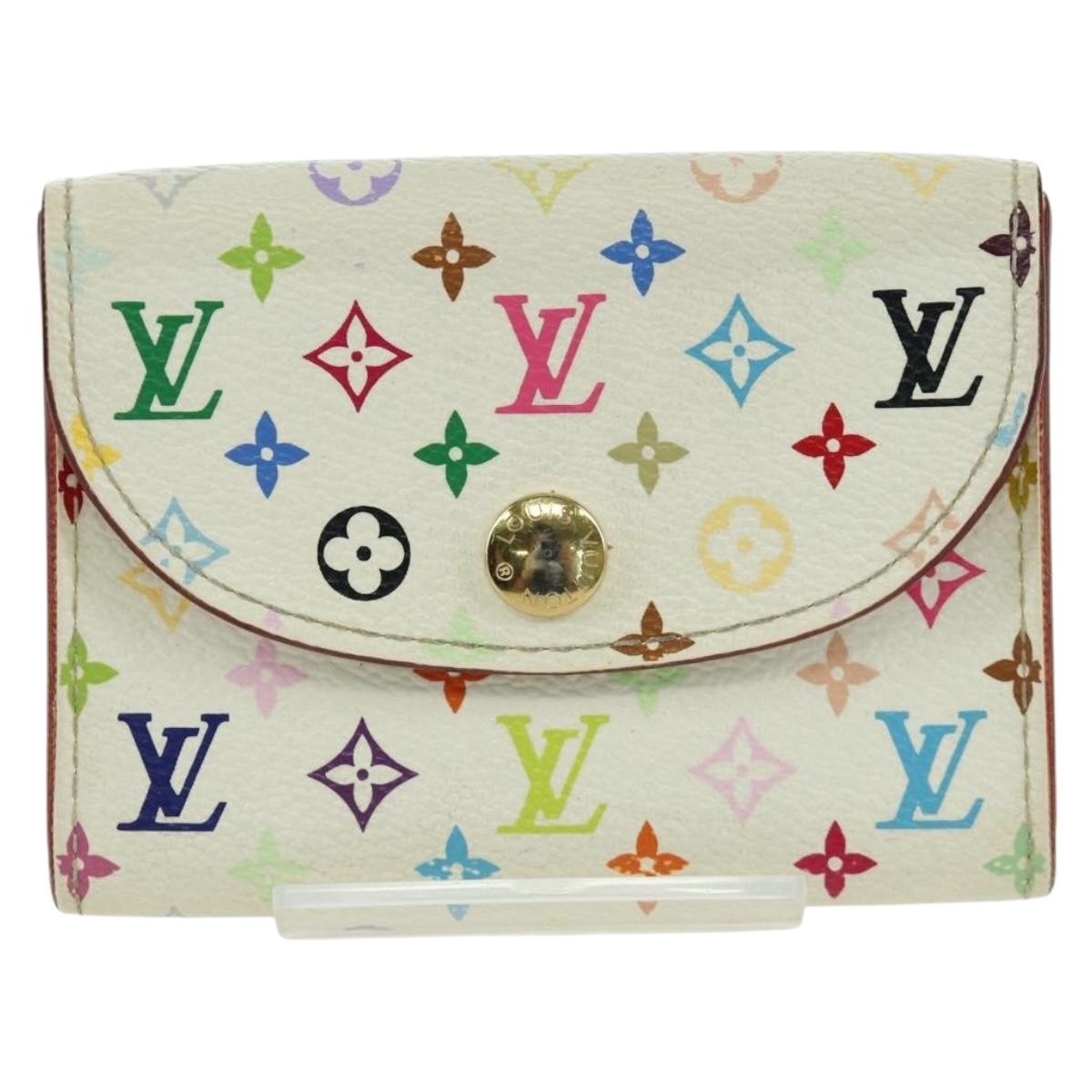 LOUIS VUITTON Multicolor Anvelop Cult De Vuitto Card Case M66557 LV Auth 173397A
