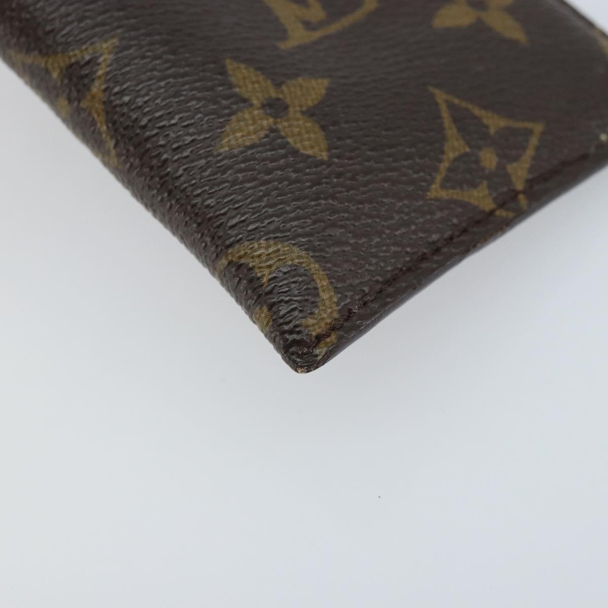LOUIS VUITTON Monogram Etui Lunette PM Glasses Case M66545 LV Auth 173410