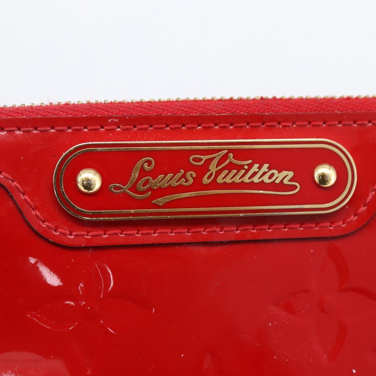 LOUIS VUITTON Vernis Pochette Cles NM Coin Purse Slys M90214 LV Auth 173412