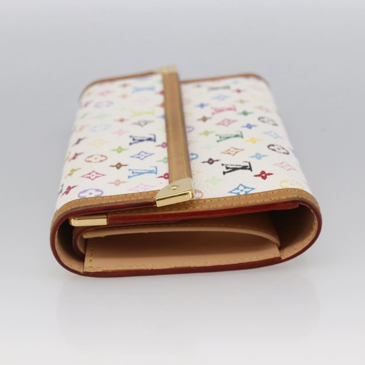 LOUIS VUITTON Multicolor Porte Tresor International Wallet M92659 Auth 173419