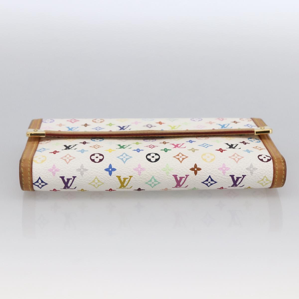 LOUIS VUITTON Multicolor Porte Tresor International Wallet M92659 Auth 173419