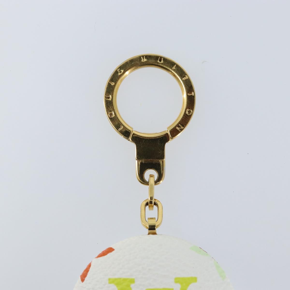 LOUIS VUITTON Monogram Multicolor Astropill Charm White M51911 LV Auth 173421V