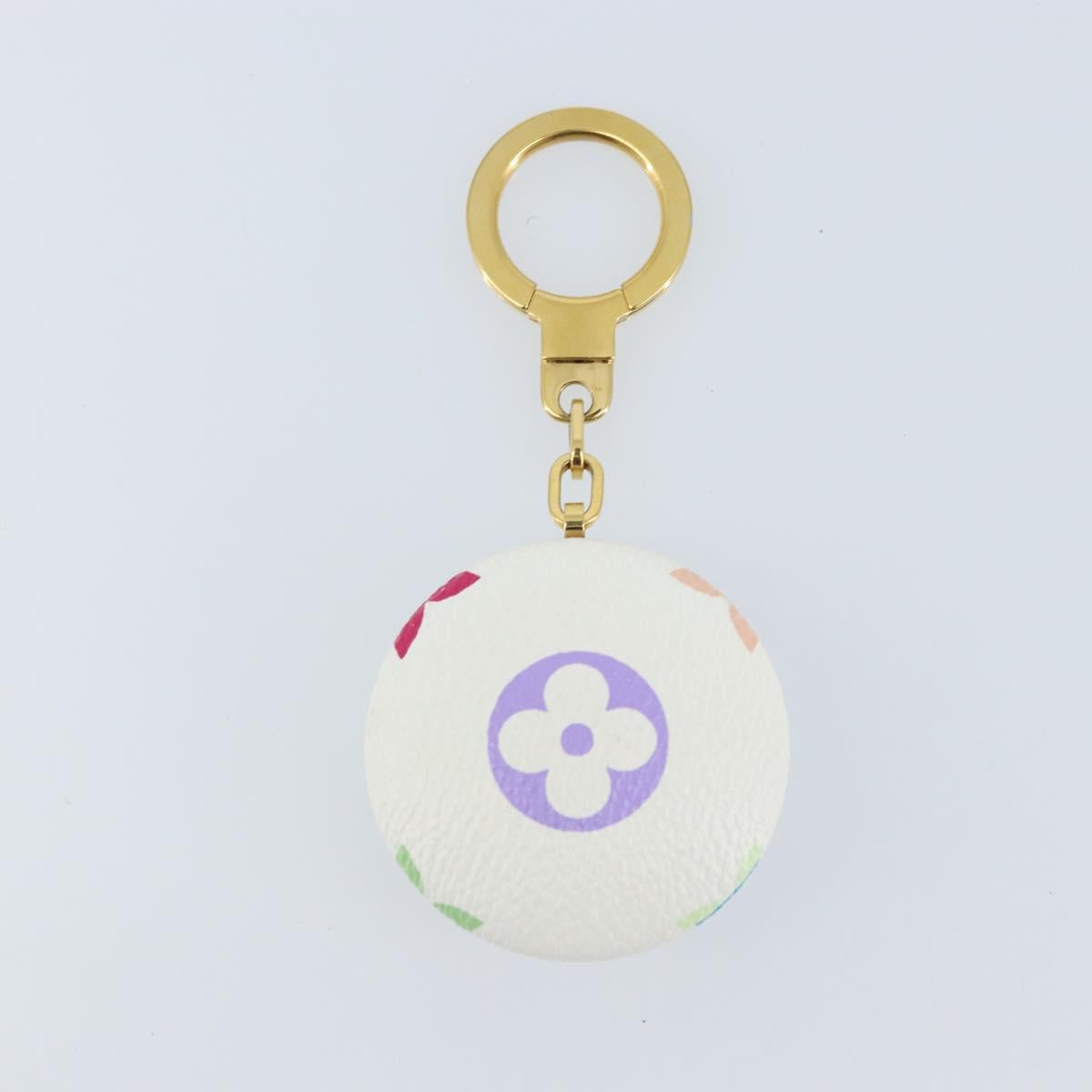 LOUIS VUITTON Monogram Multicolor Astropill Charm White M51911 LV Auth 173421V