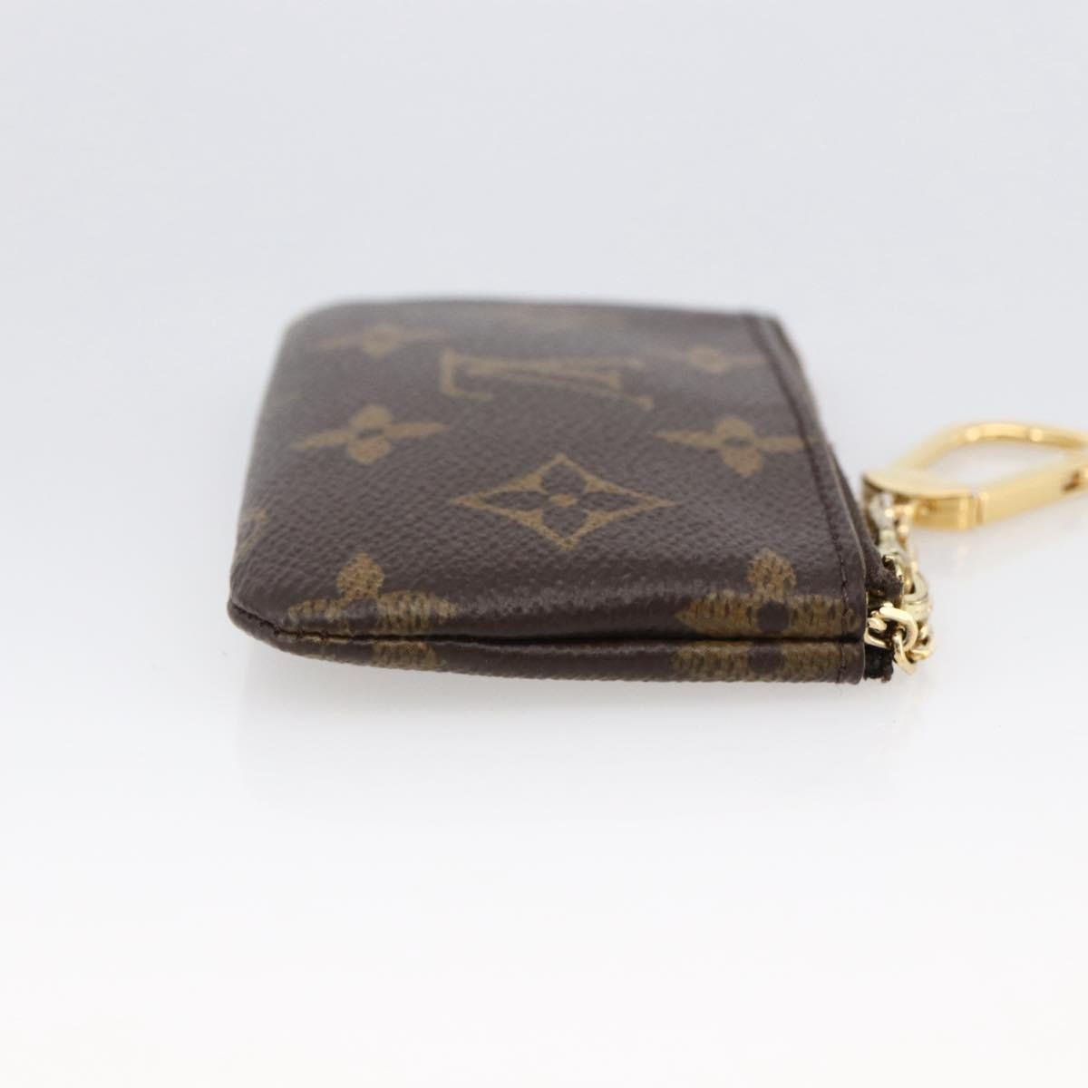 LOUIS VUITTON Monogram Pochette Cles Coin Purse M60033 LV Auth 173422
