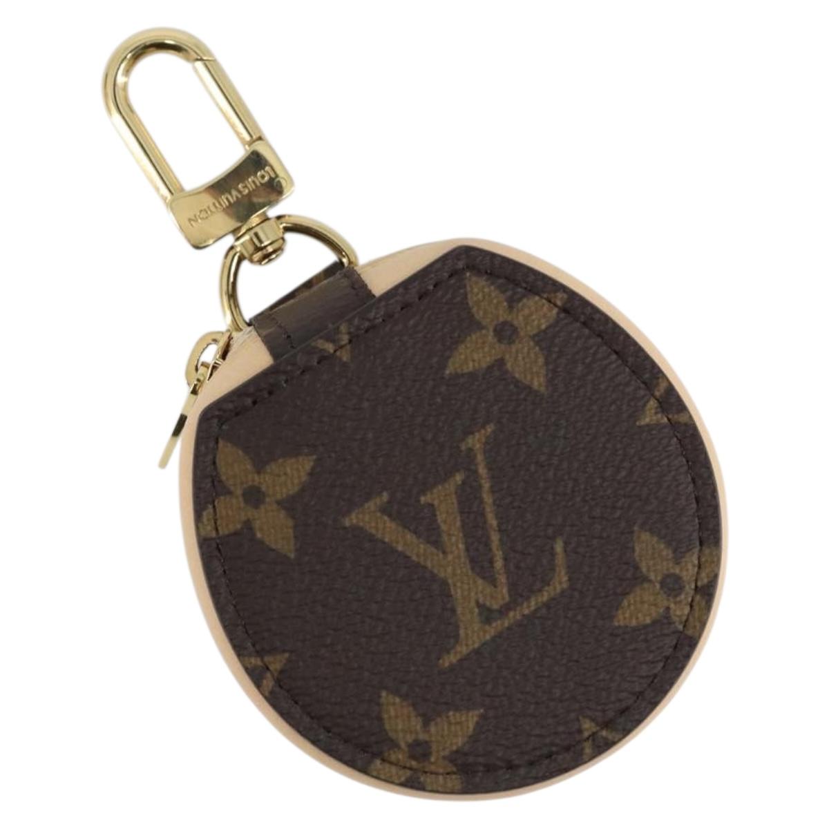 LOUIS VUITTON Monogram Etui Earphones Case GI0495 LV Auth 173423SAM