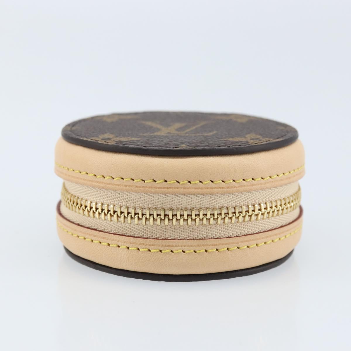 LOUIS VUITTON Monogram Etui Earphones Case GI0495 LV Auth 173423SAM