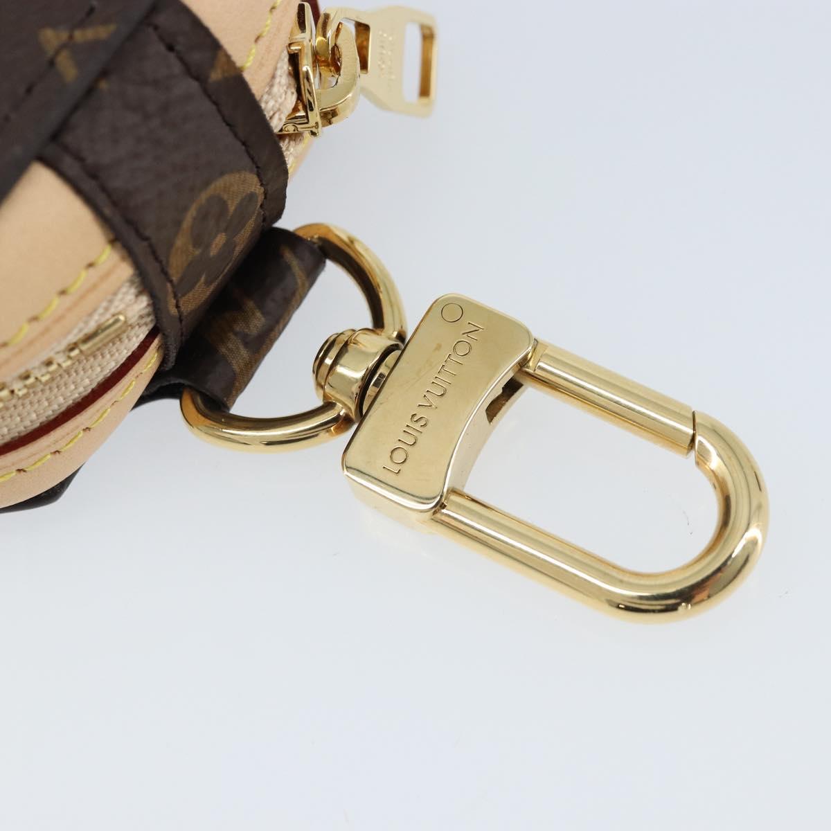 LOUIS VUITTON Monogram Etui Earphones Case GI0495 LV Auth 173423SAM