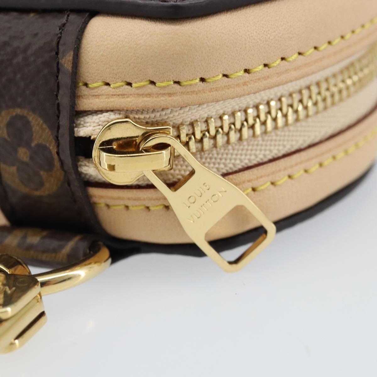 LOUIS VUITTON Monogram Etui Earphones Case GI0495 LV Auth 173423SAM