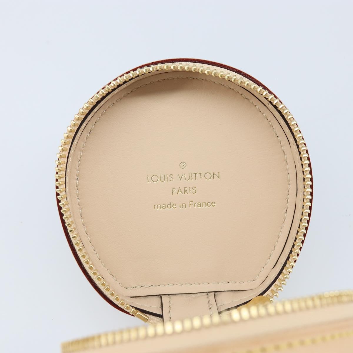 LOUIS VUITTON Monogram Etui Earphones Case GI0495 LV Auth 173423SAM