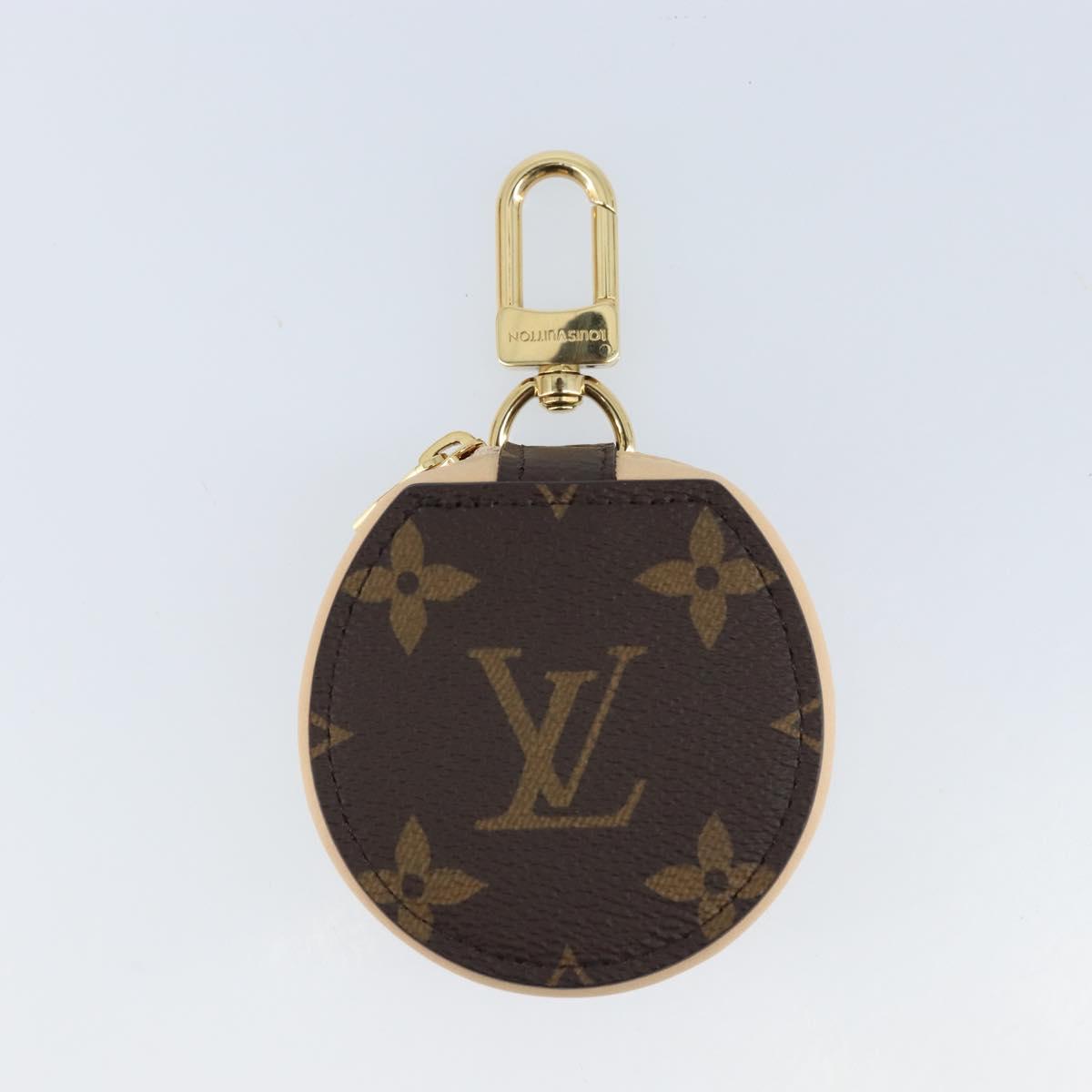 LOUIS VUITTON Monogram Etui Earphones Case GI0495 LV Auth 173423SAM