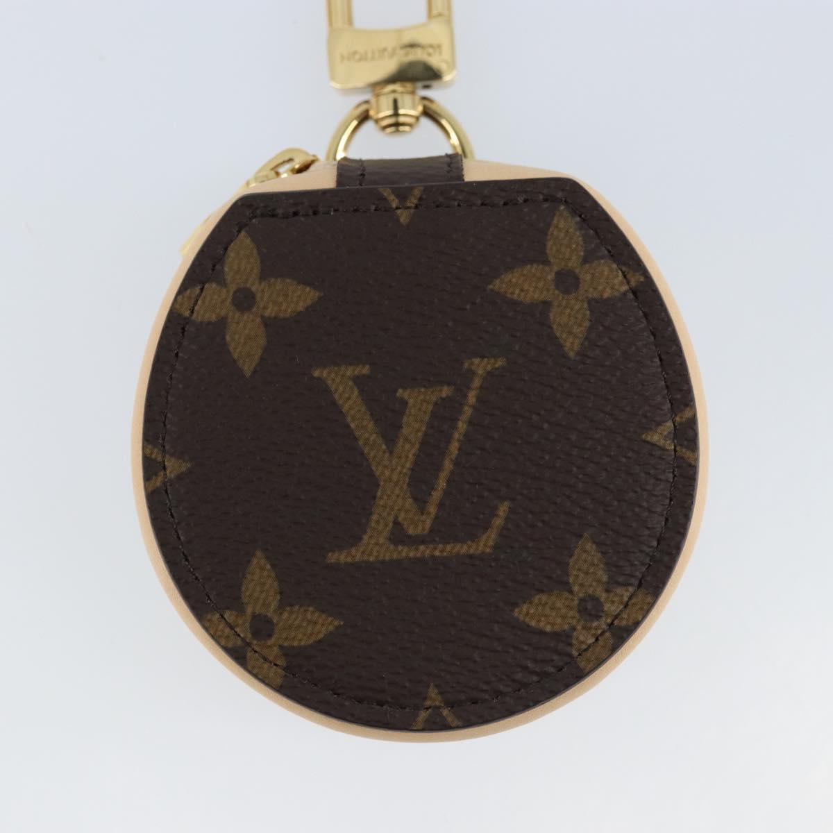 LOUIS VUITTON Monogram Etui Earphones Case GI0495 LV Auth 173423SAM