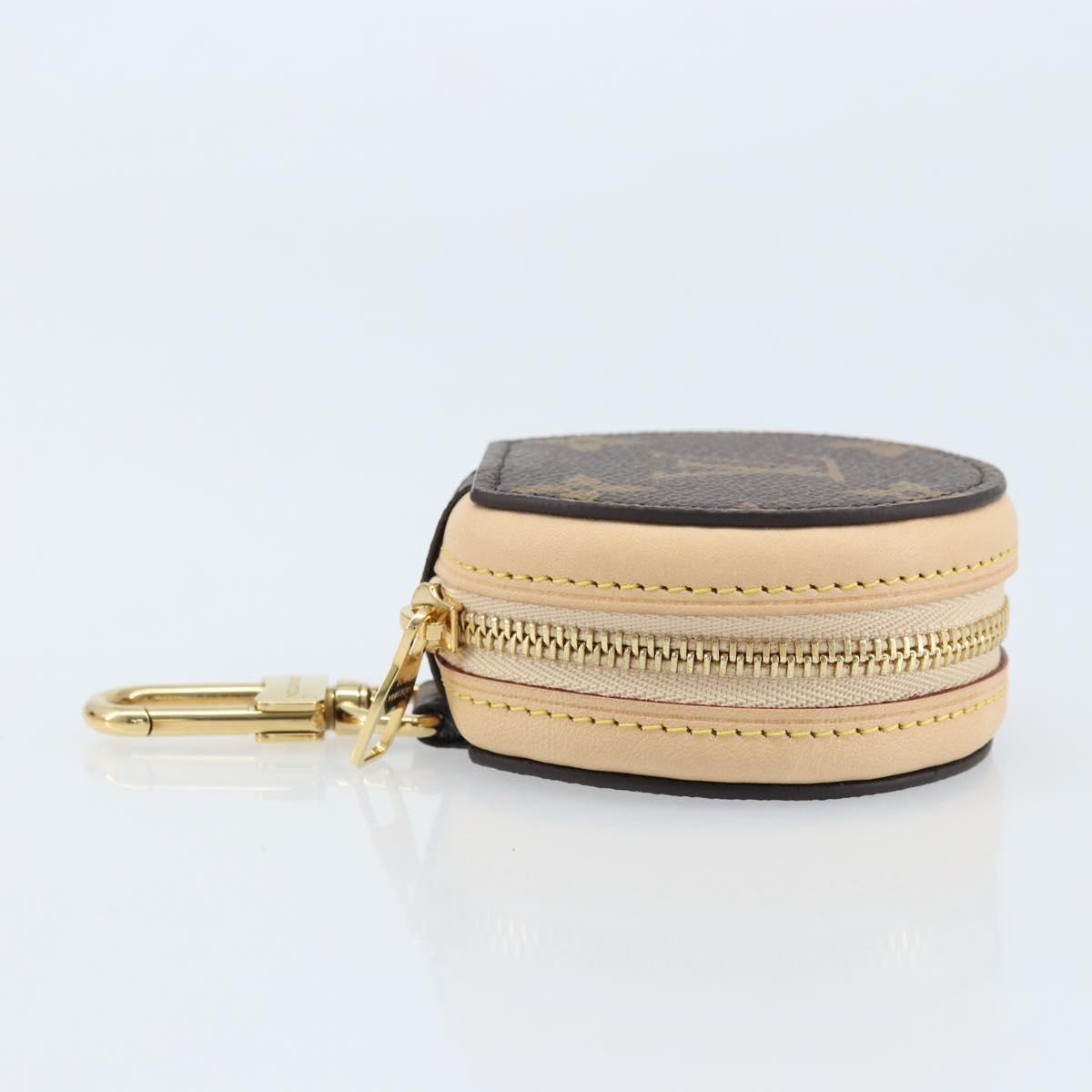 LOUIS VUITTON Monogram Etui Earphones Case GI0495 LV Auth 173423SAM