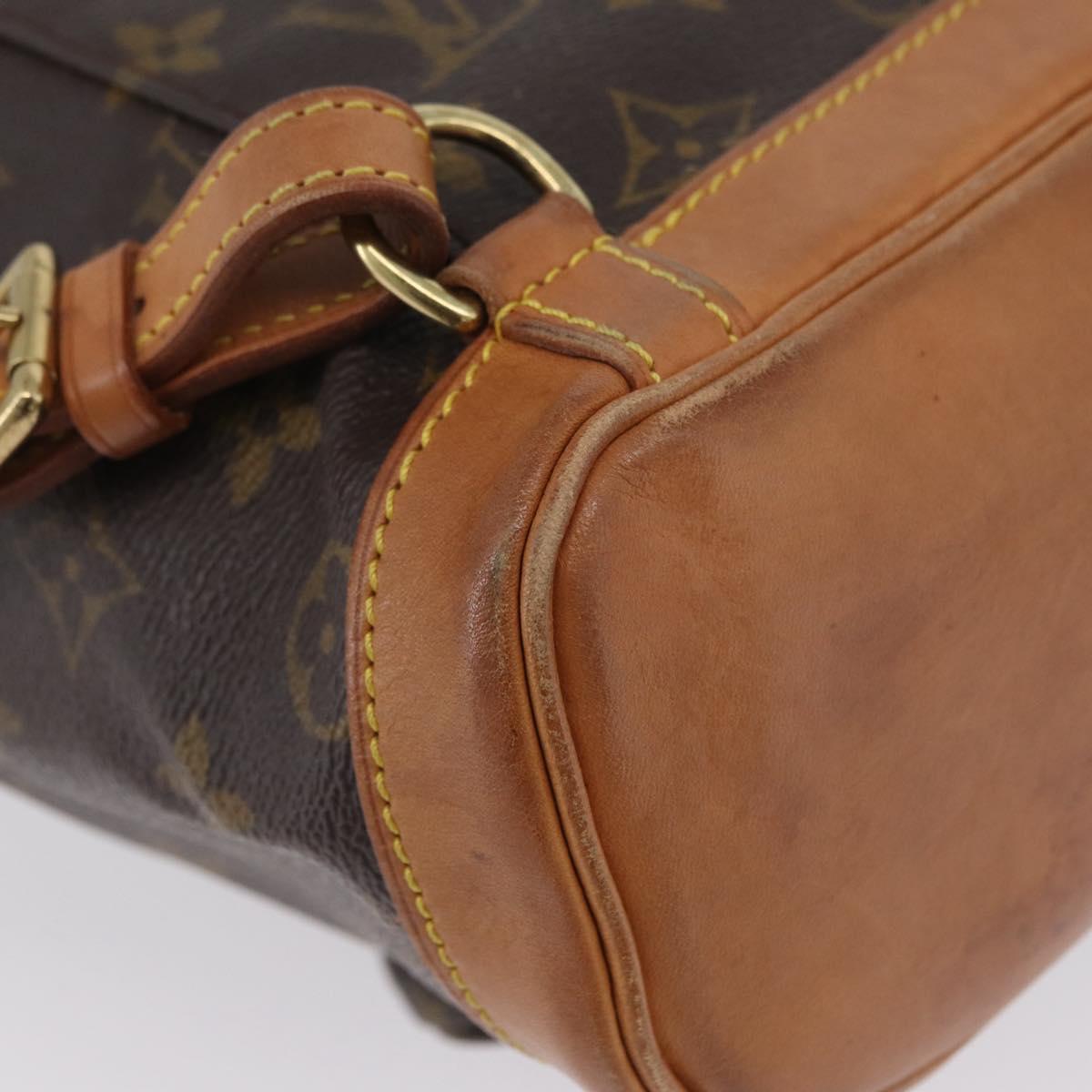 LOUIS VUITTON Monogram Montsouris PM Backpack M51137 LV Auth 173426