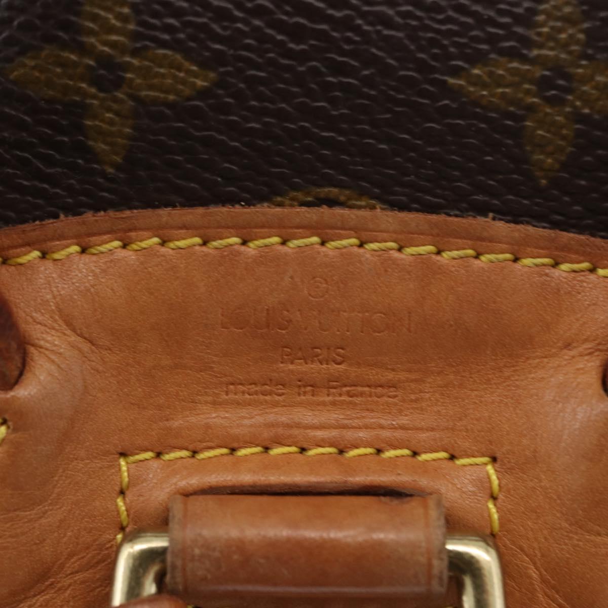 LOUIS VUITTON Monogram Montsouris PM Backpack M51137 LV Auth 173426
