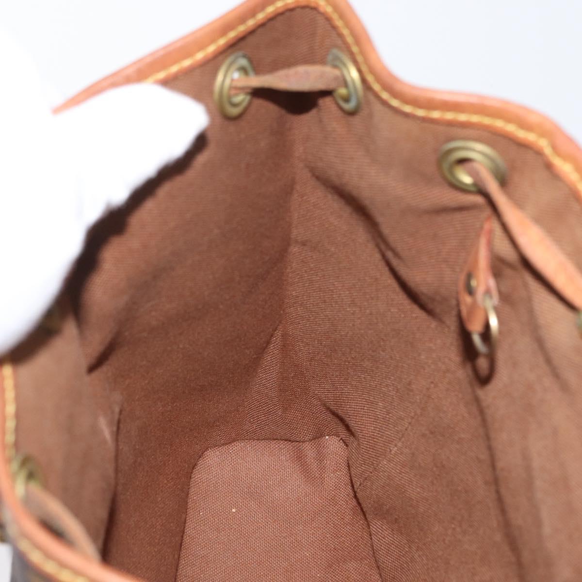 LOUIS VUITTON Monogram Montsouris PM Backpack M51137 LV Auth 173426