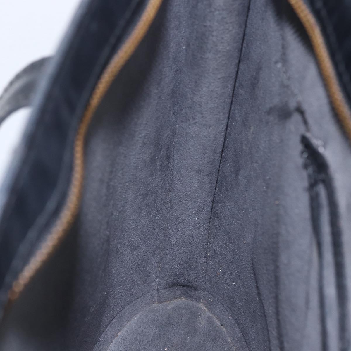 LOUIS VUITTON Epi Saint Jacques Shopping Bag Black M52272 LV Auth 173429