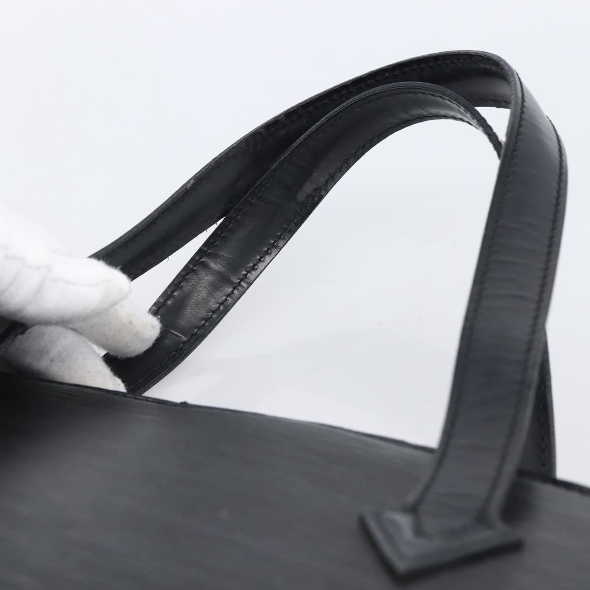 LOUIS VUITTON Epi Saint Jacques Shopping Bag Black M52272 LV Auth 173429