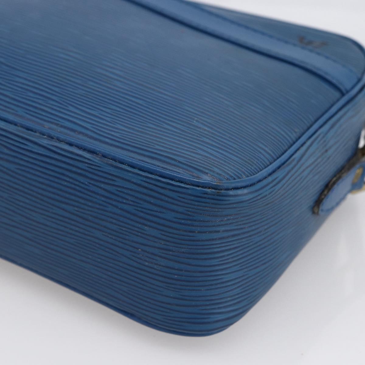 LOUIS VUITTON Epi Trocadero 23 Shoulder Bag Blue M52305 LV Auth 173431