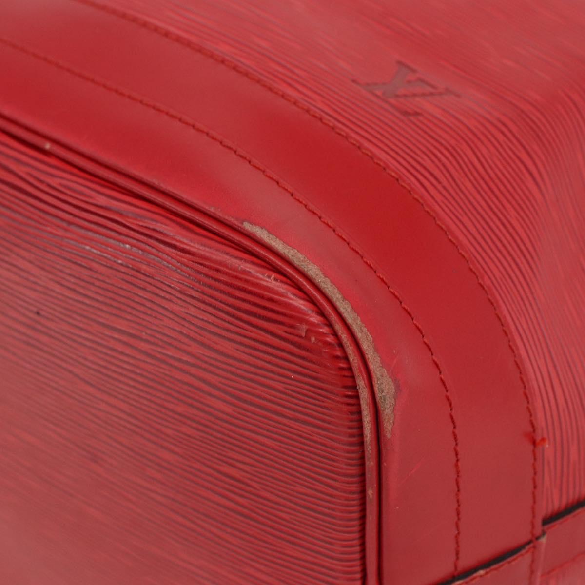 LOUIS VUITTON Epi Noe Shoulder Bag Red M44007 LV Auth 173443