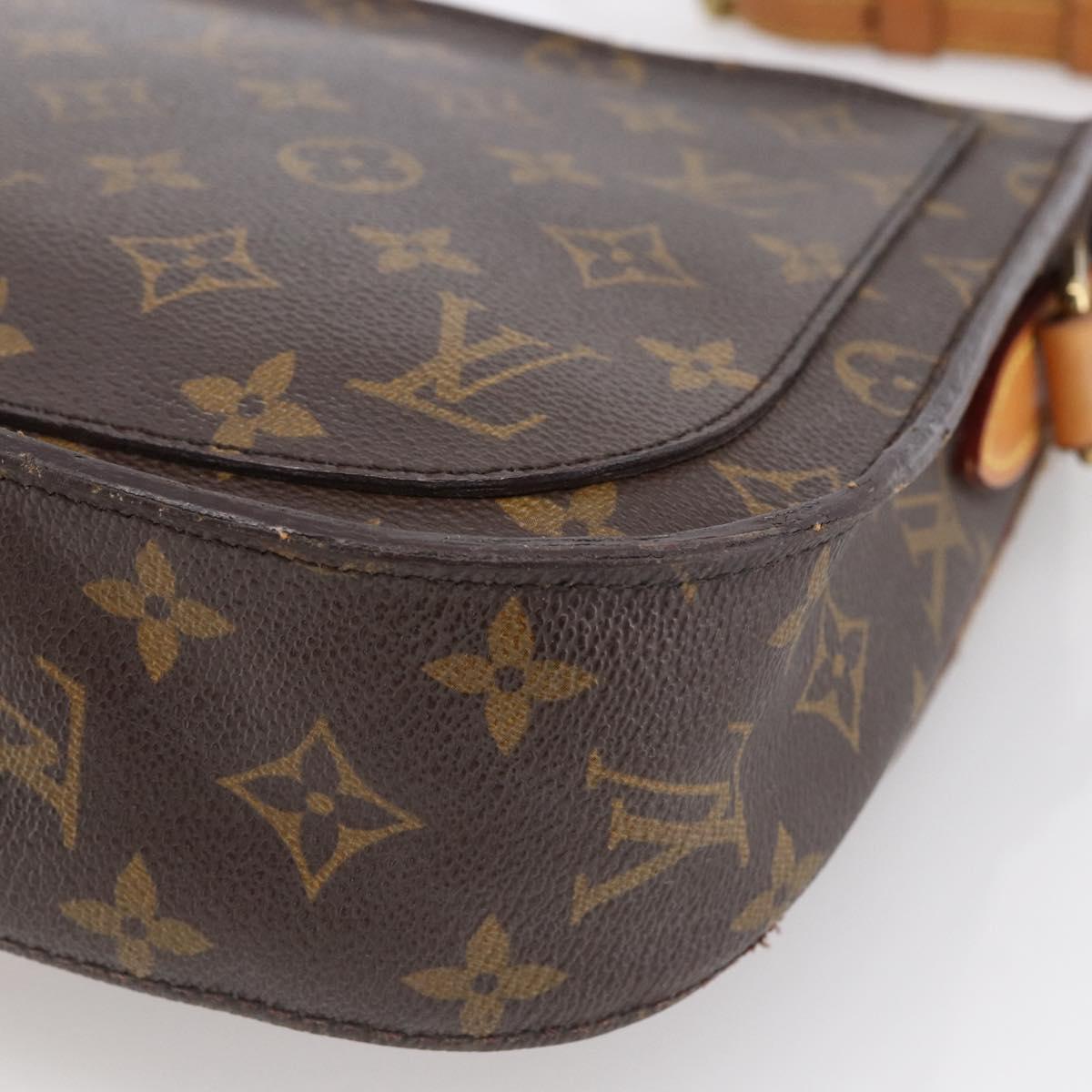 LOUIS VUITTON Monogram Saint Cloud GM Shoulder Bag M51242 LV Auth 173447