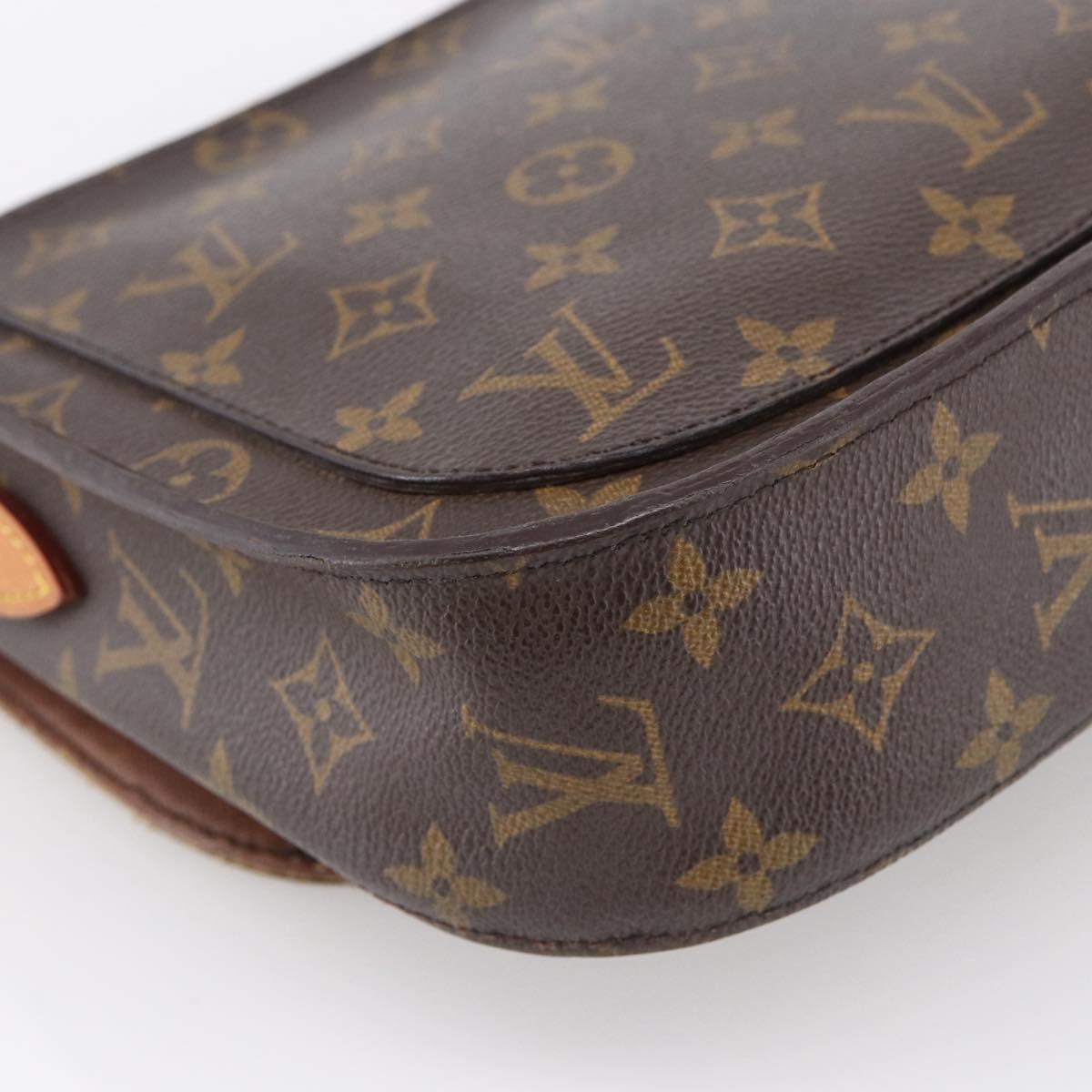 LOUIS VUITTON Monogram Saint Cloud GM Shoulder Bag M51242 LV Auth 173447