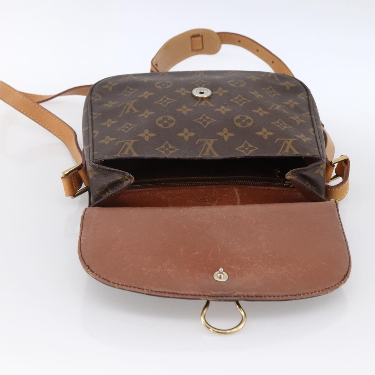 LOUIS VUITTON Monogram Saint Cloud GM Shoulder Bag M51242 LV Auth 173447