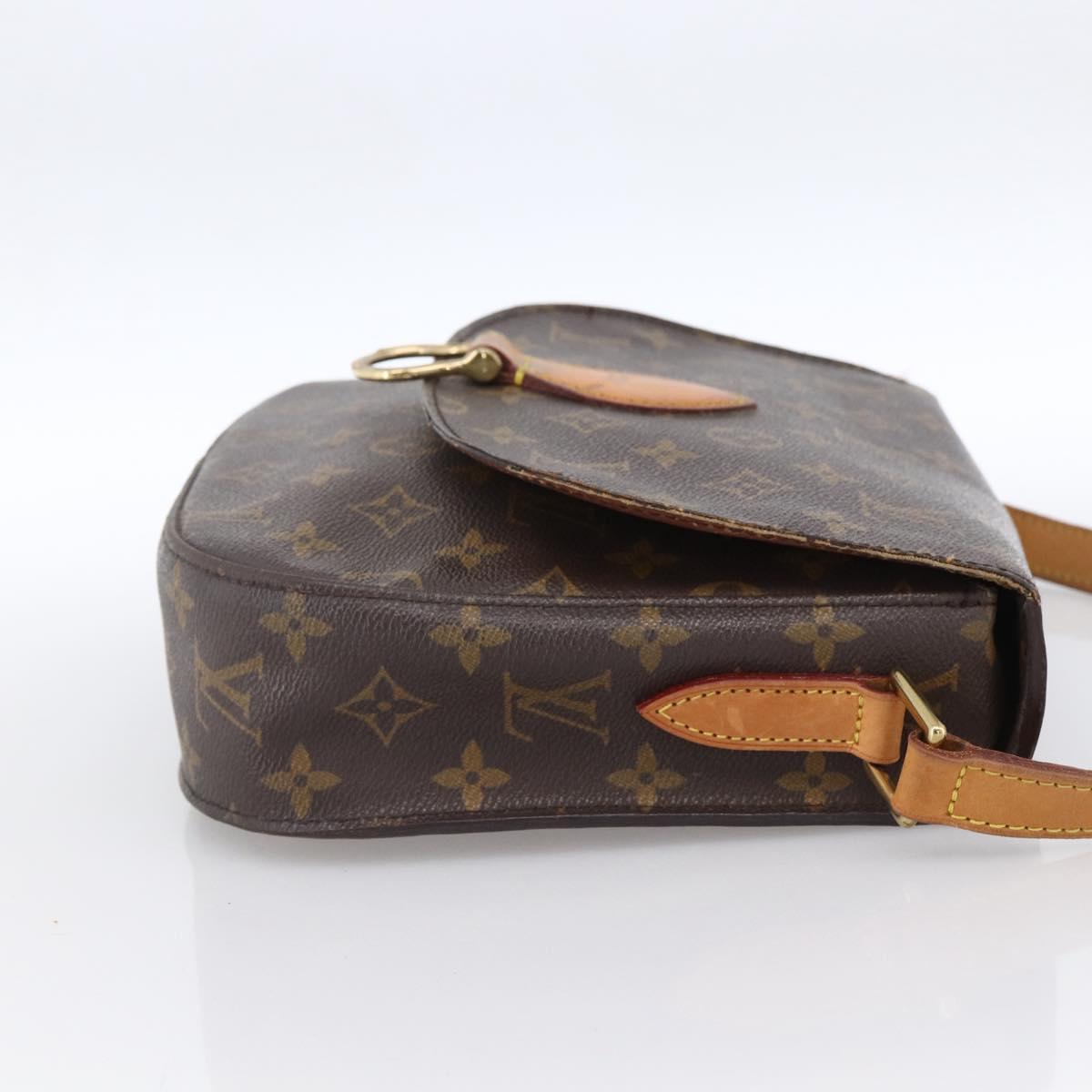 LOUIS VUITTON Monogram Saint Cloud GM Shoulder Bag M51242 LV Auth 173447